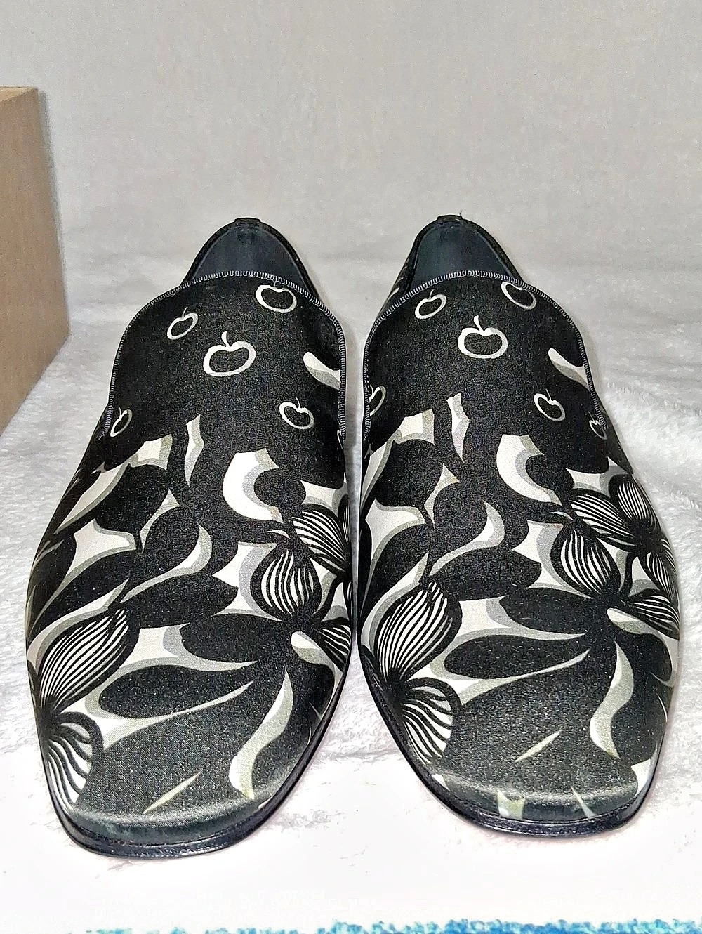 Christian Louboutin Piou Black & White EU 46